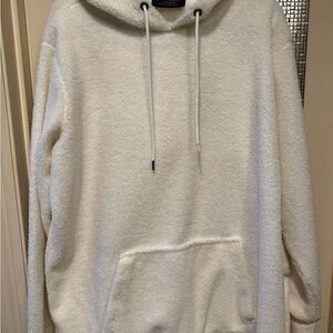 No Boundaries Cozy White Hoodie